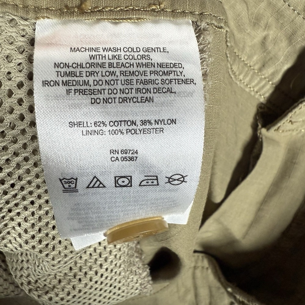 Columbia Pants Mens 44x30 Brown Twisted Cliff Trail Hiking Camping Cargo Ripstop - Picture 4 of 8